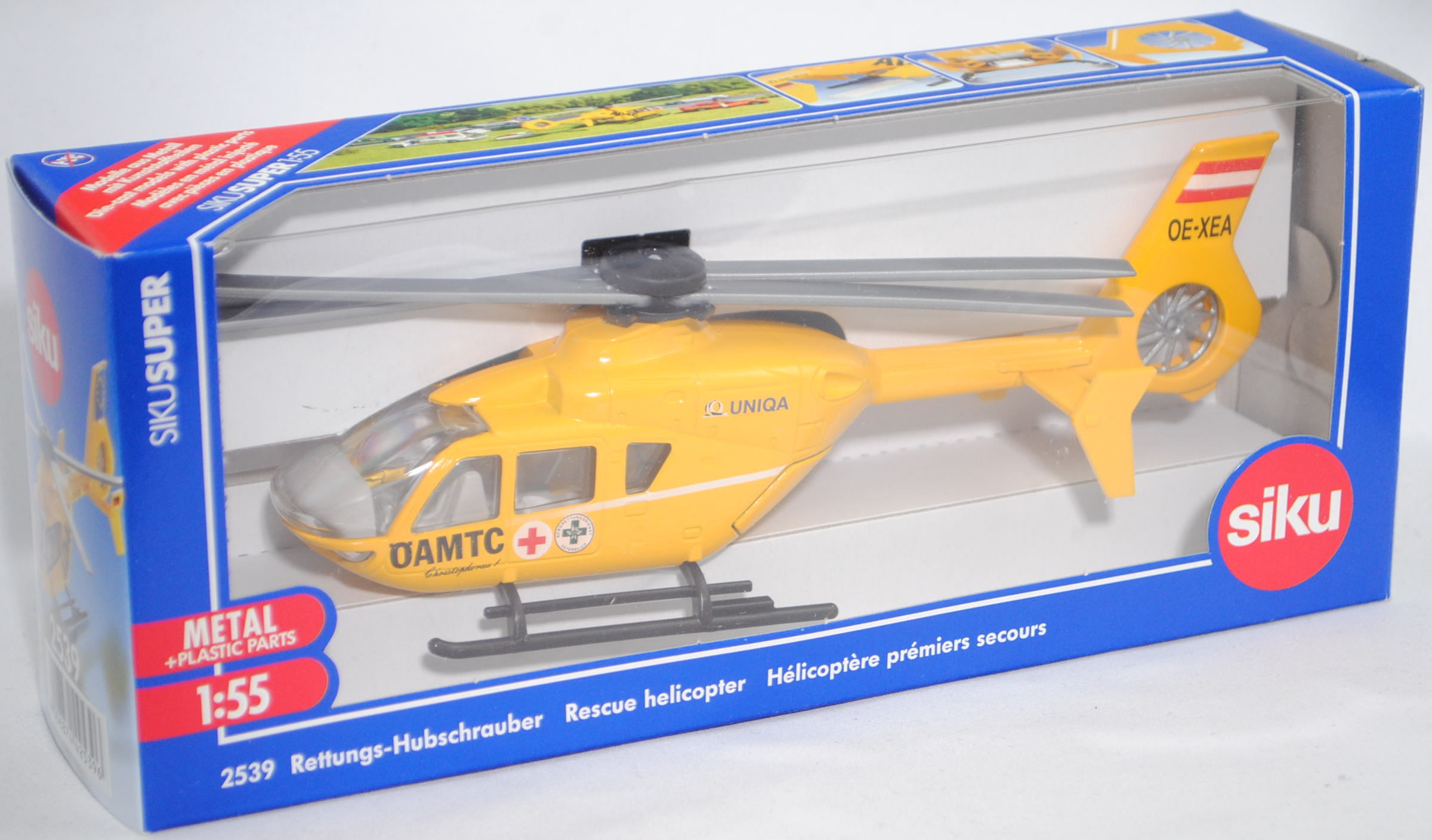 Siku Ersatzteil 1 Trage flach für Hubschrauber Feuerwehr und Krankenwagen 