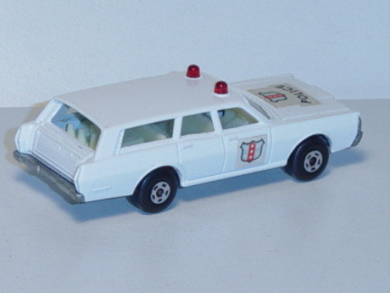 Mercury Police Commuter, weiß, POLICE, Matchbox Series