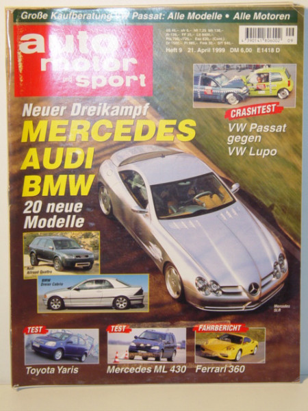 auto motor und sport, Heft 9, 21. April 1999