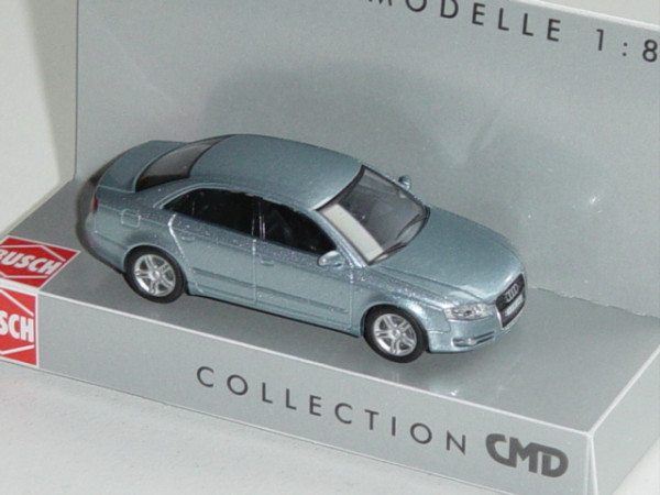 Audi A4, Mj. 2004, blausilbermetallic, CMD Collection, Busch, 1:87, mb