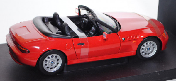 BMW Z3 Roadster (Typ E36/7), Modell 1995-1999, feuerrot, UT MODELS, 1:18, mb