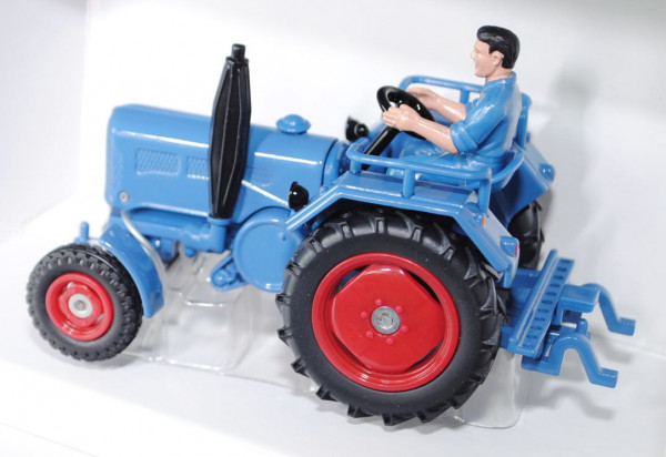 00000 Lanz D 2416 HE (Mod. 1955-1960), brillantblau, mit Fahrer, SIKU FARMER CLASSIC, 1:32, L17mP