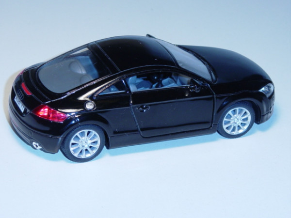 Audi TT Coupe, Mj. 2006, schwarz, mit Rückziehmotor, Kinsmart®, 1:32