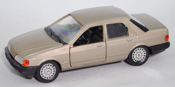Ford Sierra 2.0i Ghia (Typ Sierra '87, Mod. 1987-1990), silikat-gold metallic, Schabak, 1:43, mb
