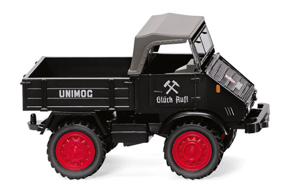 Boehringer Unimog 70200 (Universal-Motor-Gerät, Mod. 48-51), schwarz, Glück Auf!, Wiking, 1:87, mb