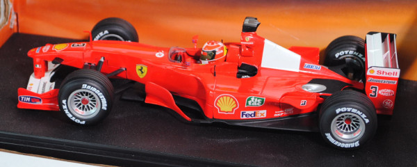 Ferrari F1-2000, leuchtrot/reinweiß, Team Scuderia Ferrari Marlboro (1. Platz), Fahrer: Michael Schu