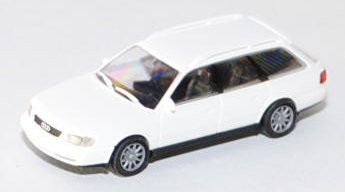 Audi A6 Avant (C4, Typ 4A), Modell 1994-1997, reinweiß, Rietze, 1:87, mb