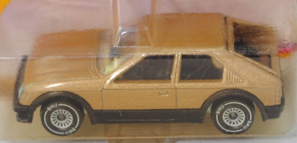 00004 Opel Kadett 1.3 SR (5. Gen., Typ D, Modell 1979-1981), hell-riedbraunmet., SIKU, 1:55, P23 m-