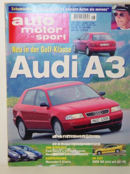 auto motor und sport, Heft 16, 28. Juli 1995