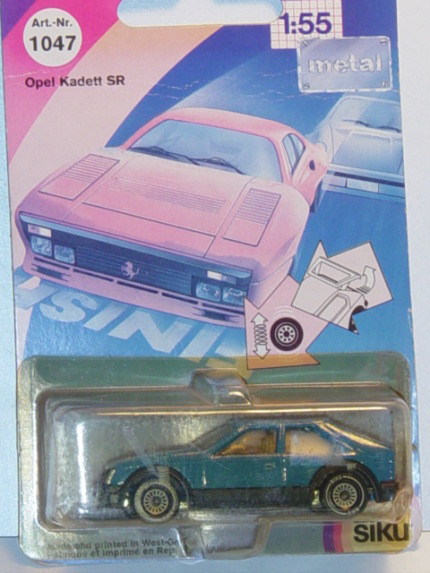 00005 Opel Kadett 1.3 SR (Typ D, Schrägheck, dreitürer, Modell 1979-1984), himmelblau, innen schwarz