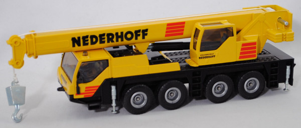 00301 NL Mobilkran Liebherr LTM 1060/2 (Modell 99-05), gelb/schwarz, NEDERHOFF, SIKU, 1:55, L17mpP