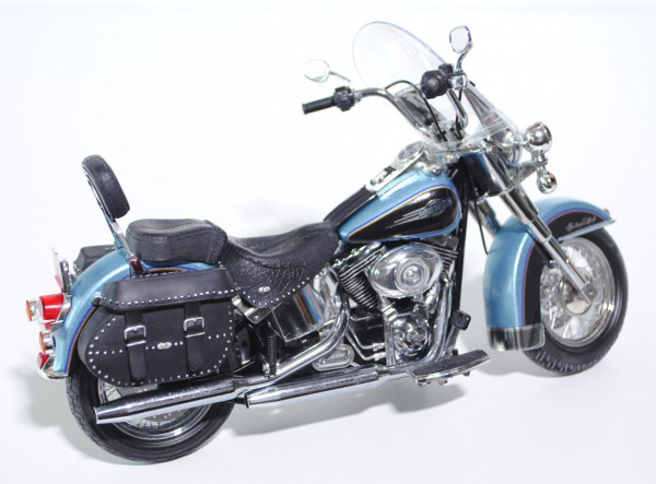 Harley-Davidson® Heritage Softail Classic - FLSTC, Modell 2008, suede blue perl / vivid black, HIGHW