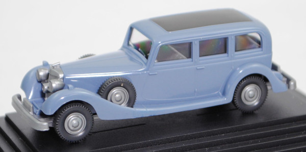 002d Horch 850 (Typ viertürige Pullman-Limousine, Mod. 1935-1937), hellindigo, Wiking, PC-Box (m-)