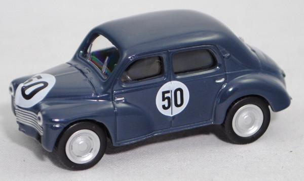 Renault 4CV (Typ R 1060, Mod. 46-50) Racing, grau, 24h von Le Mans 1951, Nr. 50, Norev, 1:54, mb