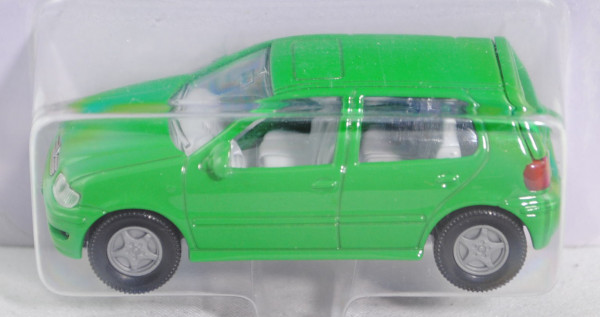 00000 VW Polo 1.4 Steilheck (Typ 6N2 oder 6N Facelift, Mod. 99-01), h.-verkehrsgrün, B9, P26 offen