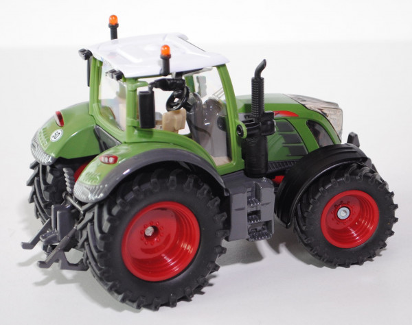 Fendt 724 Vario (2015) Traktor (Modell 2014-), hell-grasgrün/basaltgrau/mattschwarz, Sitz hell-beige