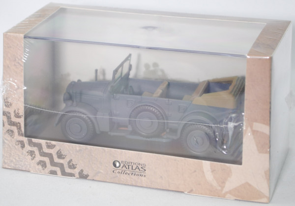 Horch 901 (Typ Kfz. 15, Modell 1937-1940), eisengrau, EDITION ATLAS Collections, 1:43, PC-Box