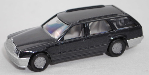 00014 Mercedes-Benz 300 TE (S 124, Modell 1985-1986), schwarzgraumetallic, Hong, B6, SIKU, 1:55