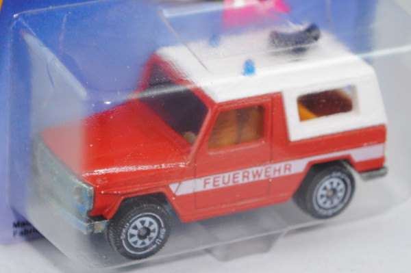 00000 Mercedes-Benz 280 GE (Typ W 460, Modell 1980-1990) Feuerwehr-Kommandowagen, verkehrsrot, innen