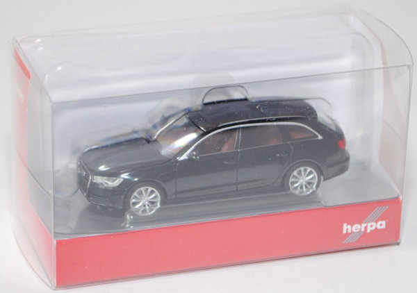 Audi A6 Avant, Modell 2011, tiefgrün perleffekt, Herpa, 1:87, mb