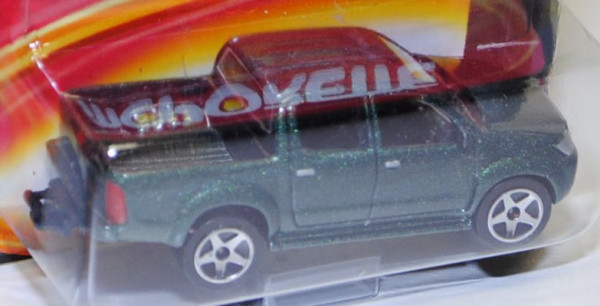 Toyota Hilux (Nr. 292B), kieferngrünmetallic, majorette, 1:57, Blister