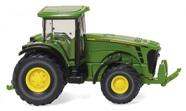 John Deere 8430 (Modell 2005-2009) Traktor, smaragdgrün, N-Spur, Wiking, 1:160, mb