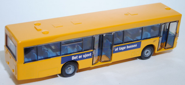 00804 Linienbus Mercedes O 405 N, maisgelb, links HT Tag bussen, når du køber legetøj und rechts Det