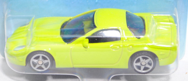 00002 Siku Cruiser (vgl. Corvette C6 Coupé, Modell 2005-2007), leuchtgrün, P29a