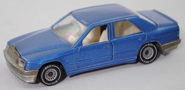 00004 Mercedes-Benz 300 E (Mod. 85-86), h.-violettblaumet., Mittelkonsole strukturiert, SIKU, m-