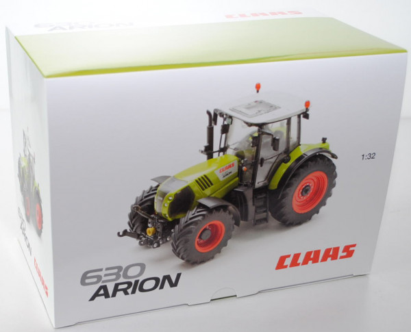 Claas Arion 630, claasgrün/perlweiß, Sondermodell 2014, 1:32, Wiking, Werbeschachtel (Limited Editio