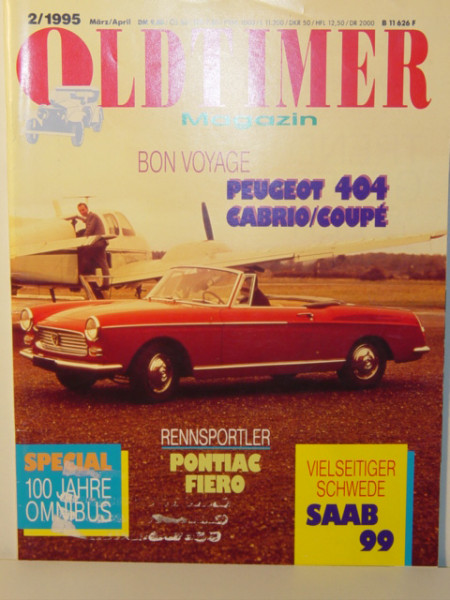OLDTIMER Magazin, Inhalt: u.a. Gutes Ding - Saab 99 / Deutschlands ältester Polizei-Käfer, AC Verlag