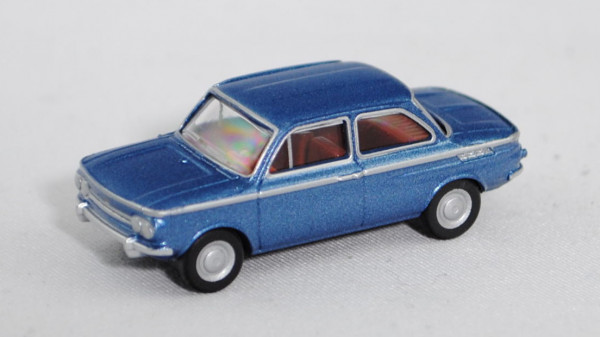 NSU TT (Typ 67, Modell 1967-1972), gemini blau metallic, Herpa, 1:87, mb