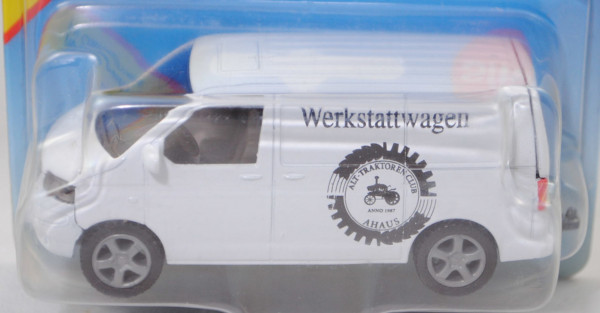 00423 VW T5.1 Transporter, weiß, Werkstattwagen/ALT-TRAKTOREN CLUB AHAUS, P29b o. Aufkleber