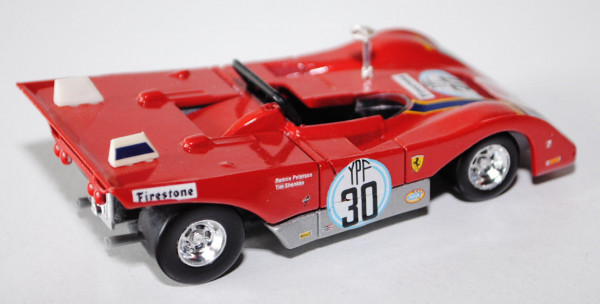 Ferrari 312 PB, rot, 1000 km von Buenos Aires 1972, Fahrer: Ronnie Petersen, Nr. 30, Solido, 1:43, M