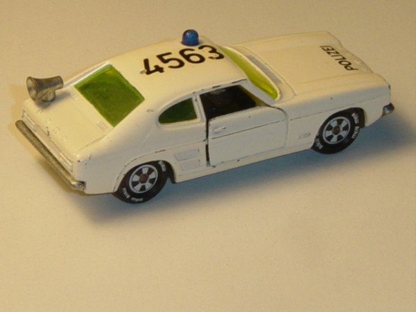 00004 Ford Capri 1700 GT (Typ Capri \'69, 1. Generation, Modell 1969-1972) Autobahnpolizei, cremewei