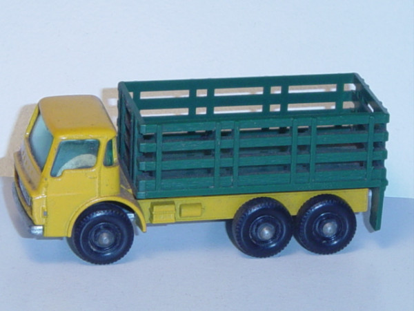 Dodge Stake Truck, chromgelb/kieferngrün, Matchbox Series