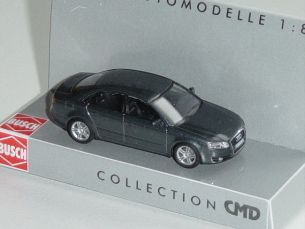 Audi A4, Mj. 2004, graumetallic, CMD Collection, Busch, 1:87, mb