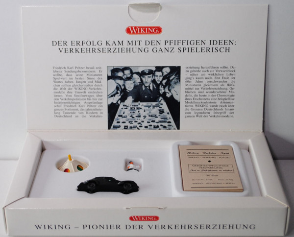 WIKING - PIONIER DER VERKEHRSERZIEHUNG, 100. Geburtstag Friedrich Karl Peltzer, Set mit Mercedes-Ben