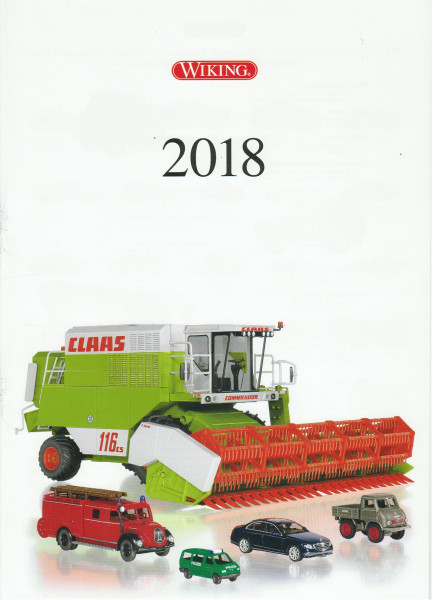 Wiking Katalog 2018 DIN A4, 40 Seiten, Wiking (EAN 4006190008013)