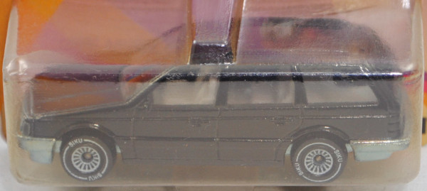 00003 VW Passat Variant CL (B3, 35i, Typ 315, Mod. 88-90), schwarz, W-Germ, SIKU, 1:55, P23 vergilbt