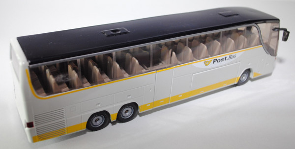 03800 Setra S 417 HDH Topclass 400 Reisebus, papyrusweiß/gelb, Post.Bus, L16n, A