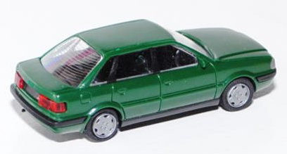 Audi 80 (B4 Typ 8C), Modell 1991-1994, moosgrün, Rietze, 1:87, mb