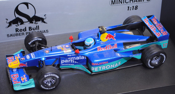 Sauber C19, enzianblaumetallic/türkisblau, Team Red Bull Sauber Petronas (8. Platz), Fahrer: Mika Sa