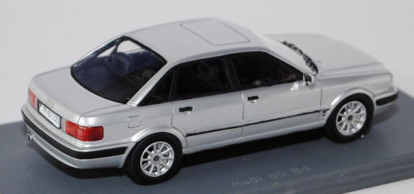 Audi 80 (B4, Typ 8C), Modell 1991-1994, silber, Neo, 1:43, mb