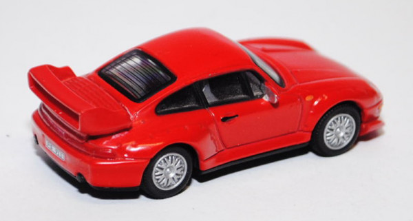 Porsche 911 GT2 (Typ 993), Modell 1995-1997, hell-verkehrsrot, Schuco Junior, 1:72
