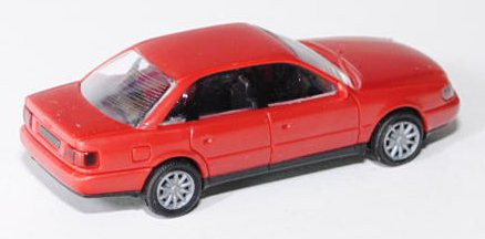 Audi A6 (C4, Typ 4A), Modell 1994-1997, feuerrot, Rietze, 1:87, mb