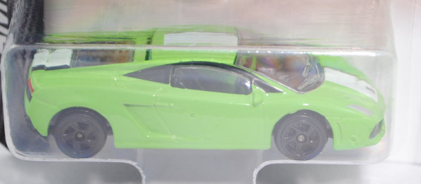 Lamborghini Gallardo LP 560-4 Racing, grün/weiß, Modell Nr. 3/6, majorette, Blister