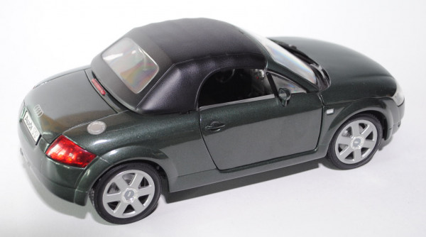 Audi TT Roadster (Typ 8N), Modell 1999-2006, Baujahr 1999-2000, flaschengrünmetallic, innen schwarz,