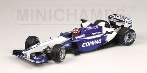 Williams FW24, Formel-1-WM 2002, BMW Williams F1 Team, Juan Pablo Montoya, Minichamps, 1:18, mb m-