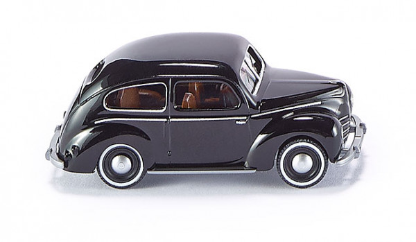 Ford Taunus G73A (Spitzname Buckeltaunus, Modell 1948-1952, Baujahr 1949), schwarz, Wiking, 1:87, mb